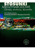 Stosunki międzynarodowe Geneza struktura dynamika