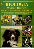 Biologia wybór testów Tom 1