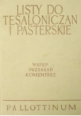 Listy do Tesaloniczan i Pasterskie