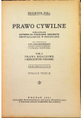 Prawo cywilne Tom II 1931 r.