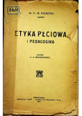 Etyka płciowa i pedagogika 1911 r.