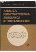 Analiza fluorymetryczna substancji nieorganicznych