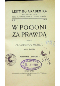 W pogoni za prawdą serya druga 1909 r.