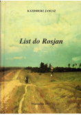 List do Rosjan