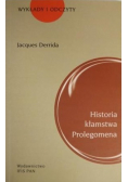 Historia kłamstwa Prolegomena
