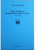 Ruch związkowy funkcjonariuszy MO w 1981 r