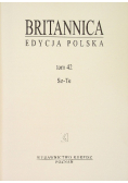 Britannica Edycja polska Tom 42 Sz - Te