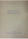 Electa Ut Sol. Studium teologiczne o Najświętszej Maryi Pannie