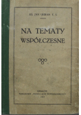 Na tematy współczesne 1923 r.