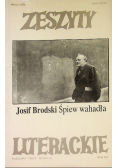 Zeszyty literackie Tom 3 Śpiew wahadła