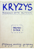 Kryzys Przewodnik krytyki politycznej