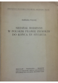 Niedział rodzinny w polskim prawie ziemskim do końca XV stulecia