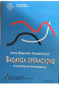 Badania operacyjne w praktyce menedżera