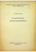 Efektywność badań naukowych