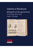 Gdańsk w literaturze. Bibliografia od roku 997 do dzisiaj