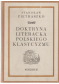 Doktryna literacka polskiego klasycyzmu