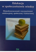 Edukacja w społeczeństwie wiedzy