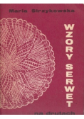 Wzory serwet na drutach