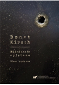 Donat Kirsch Eliminacja episteme Pisma krytyczne