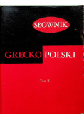 Słownik grecko polski Tom II