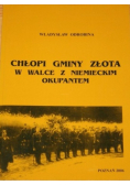 Chłopki gminy złota w walce z niemieckim okupantem