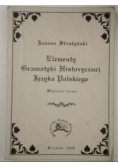 Elementy gramatyki historycznej języka polskiego