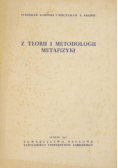Z teorii i metodologii metafizyki