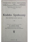 Kodeks społeczny, 1934 r.