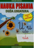 Nauka pisania Duża liniatura
