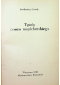 Tytuły prawa majdeburskiego