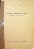 Metody matematyczne w statystyce