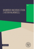 Warmińsko - mazurskie studia z historii  najnowszej Tom 2
