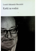 Kartki na wodzie