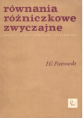 Równania różniczkowe  zwyczajne
