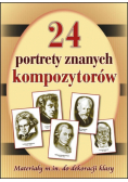 24 portrety najsłynniejszych kompozytorów teczka
