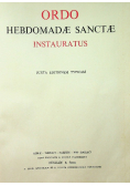 Ordo Hebdomadae Sanctae Instauratus