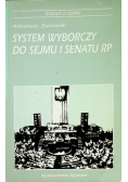 System wyborczy do sejmu i senatu RP