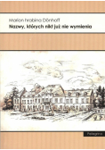 Nazwy których nikt juz nie wymienia