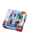Puzzle 4w1 Kraina Lodu