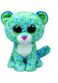 Beanie Boos Leona - niebieski leopard średni