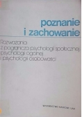 Poznanie i zachowanie