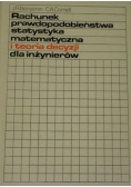 Rachunek prawdopodobieństwa statystyka matematyczna i teoria decyzji dla inżynierów