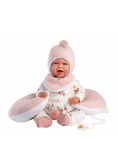 Lalka bobas Mimi z podusią rogal 42cm