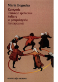 Kategorie i funkcje społeczne kultury w perspektywie historycznej