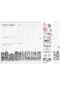 Mata transparentna Business Planer Funny Mat