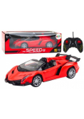 Auto sportowe RC 1:18 czerwone