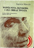 Wspólnota językowa i jej obraz świata