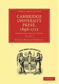 Cambridge University Press, 1696-1712