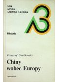 Chiny wobec Europy