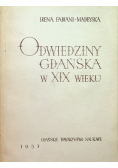Odwiedziny Gdańska w XIX wieku
